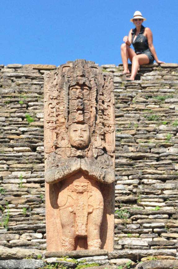 Visitando as ruínas mayas de Toniná, em Ocosingo - Chiapas, no sul do México